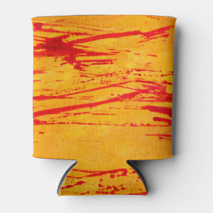 Enfriador De Latas Dibujo creativo: Resumen de arte hecho a mano.