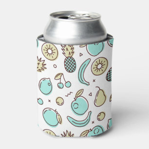 Enfriador De Latas Dibujo de líneas de sumergimiento de patrón de fru