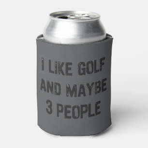Enfriador De Latas Dichos sarcásticos divertidos de golf 