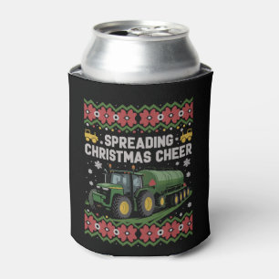 Enfriador De Latas Difundiendo alegría navideña Tractor agrícola Suda