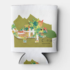 Enfriador De Latas Dino Roar - Arte infantil para CHOC