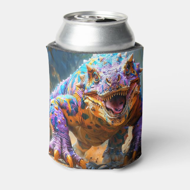 Enfriador De Latas Dinosaurio (Reverso de la lata)