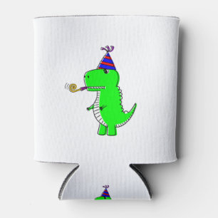 Enfriador De Latas Dinosaurio Cute Happy Birday