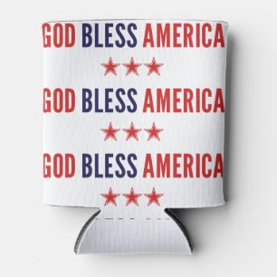 Enfriador De Latas Dios bendiga a Estados Unidos