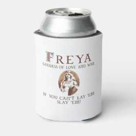 Enfriador De Latas Diosa Freya De Amor Y Foler De Guerra