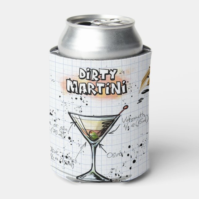 Enfriador De Latas Dirty Martini (Lata Anverso)