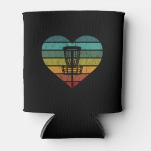 Enfriador De Latas DiscGolf: cesta de destino retro vintage