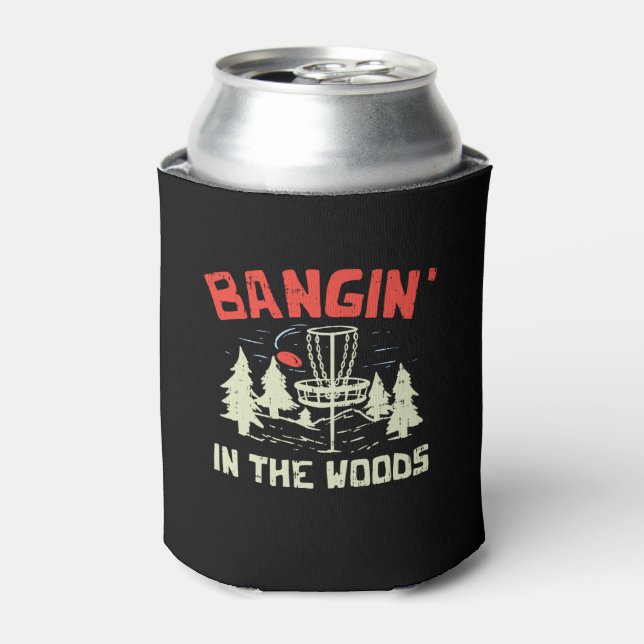 Enfriador De Latas Disco de golf (Lata Anverso)