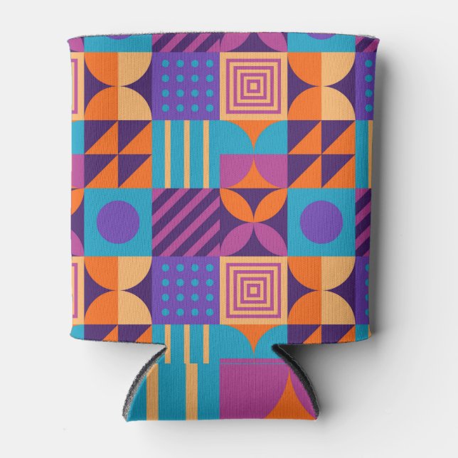 Enfriador De Latas Diseño Abstrac, Papel tapiz, Fondo Poster. (Anverso)