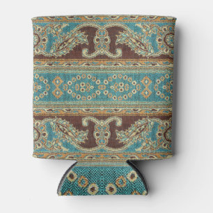 Enfriador De Latas Diseño árabe de Fabric Paisley Oriental