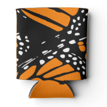 Diseño de ala de mariposa monarca abstracta