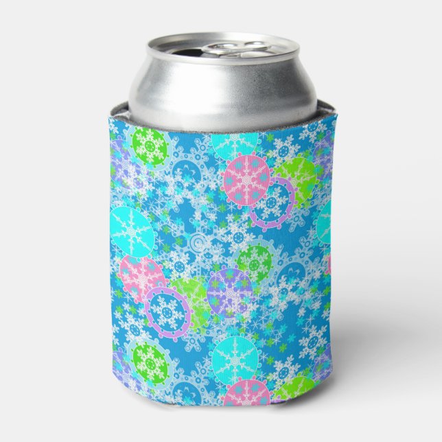 Enfriador De Latas Diseño de año nuevo (Lata Anverso)