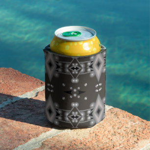 Enfriador De Latas Diseño de arte abstracto moderno de rendimiento es
