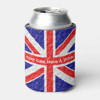 Enfriador De Latas Diseño de bandera de bandera de unión personalizad