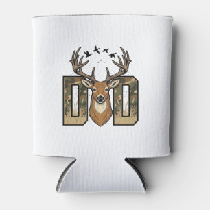 Enfriador De Latas Diseño de camiseta vectorial de camuflaje para pap