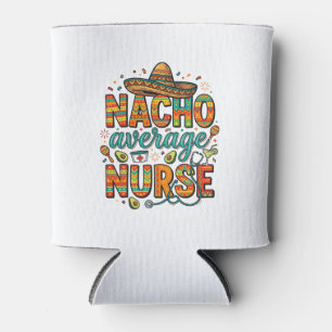 Enfriador De Latas Diseño de camiseta vectorial fiesta de enfermera p