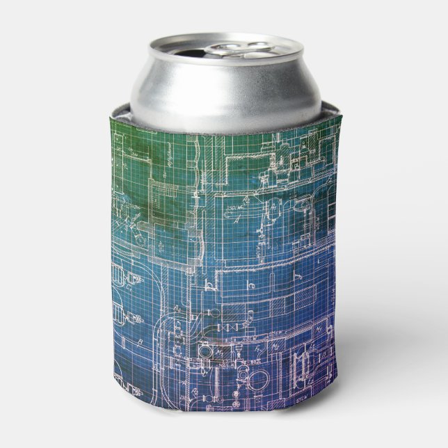 Enfriador De Latas Diseño de Ingeniería de Tecnología (Lata Anverso)
