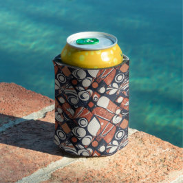 Enfriador De Latas Diseño de patrón abstracto geométrico 3