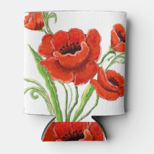 Enfriador De Latas Diseño de Red Poppy