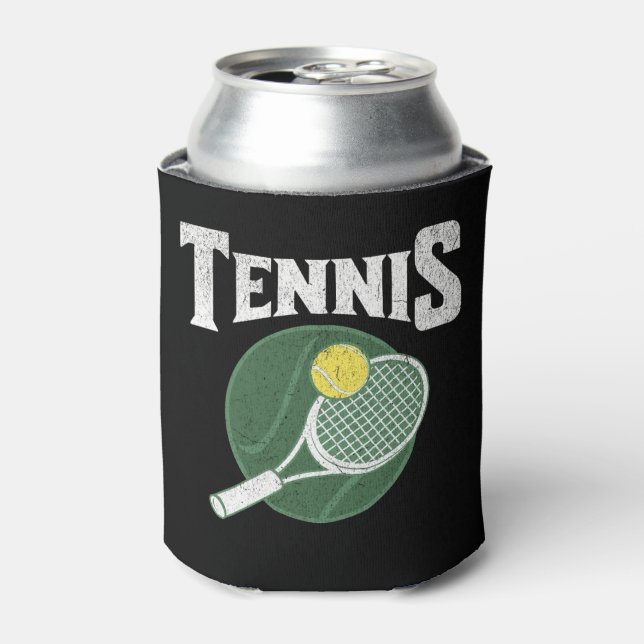 Enfriador De Latas Diseño de tenis (Lata Anverso)