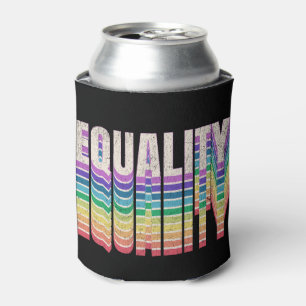 Enfriador De Latas Diseño de texto de igualdad