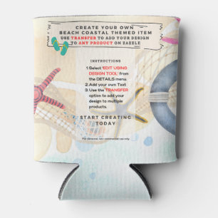 Enfriador De Latas Diseño de un evento náutico costero en la playa