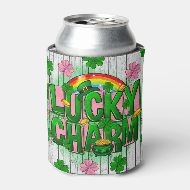 Enfriador De Latas Diseño del Día de San Patricio (Lata Anverso)