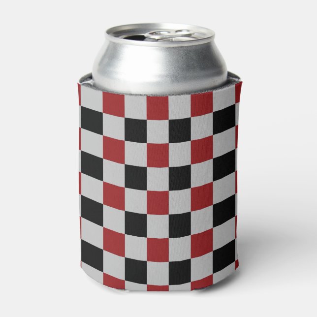 Enfriador De Latas Diseño deportivo de Refrigerador de bebidas Black  (Lata Anverso)
