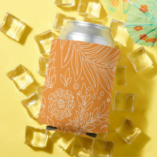 Enfriador De Latas Diseño floral 35