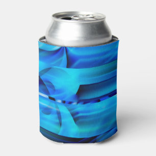 Enfriador De Latas Diseño gráfico impecable - negro azul I