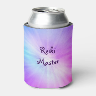 Enfriador De Latas Diseño maestro de Reiki de luz púrpura
