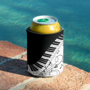 Enfriador De Latas Diseño musical de teclado de piano