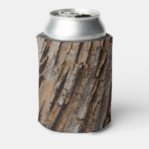 Enfriador De Latas Diseño Texturizado Abstracto Natural Corteza de Ár