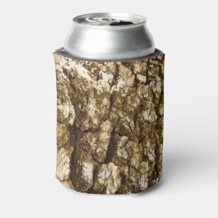 Enfriador De Latas Diseño Texturizado Natural de Corteza de Árbol II