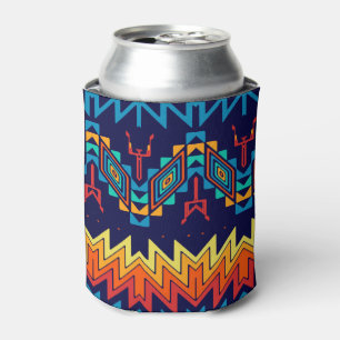 Enfriador De Latas Diseño tribal abstracto