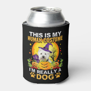 Enfriador De Latas Disfraz de perro de Halloween
