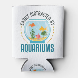 Enfriador De Latas Distraído fácilmente por el acuario Aquarium Fis