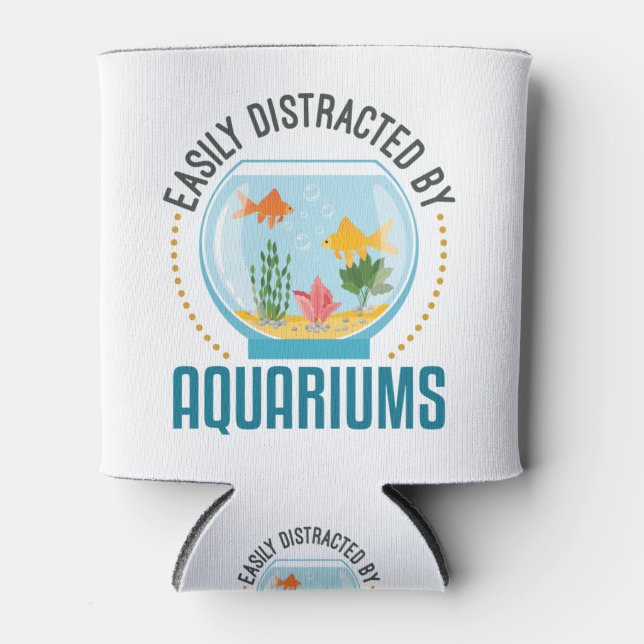 Enfriador De Latas Distraído fácilmente por el acuario Aquarium Fish  (Anverso)