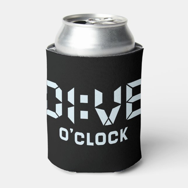 Enfriador De Latas Dive O'Clock (Lata Anverso)