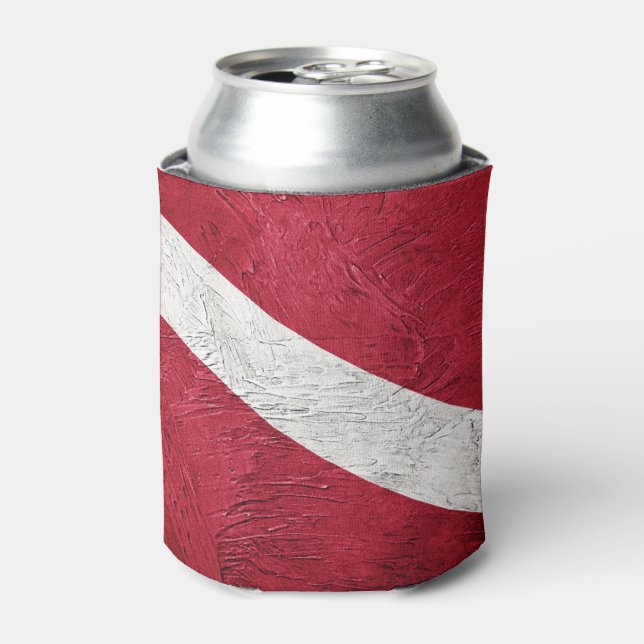 Enfriador De Latas Diver Down flag (Lata Anverso)