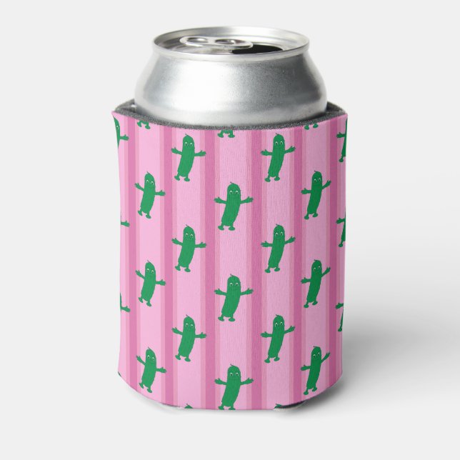 Enfriador De Latas Diversión y fantasía rosado (Reverso de la lata)