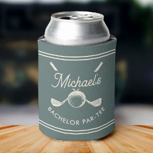 Enfriador De Latas Divertida fiesta de solteros de golf la última vez
