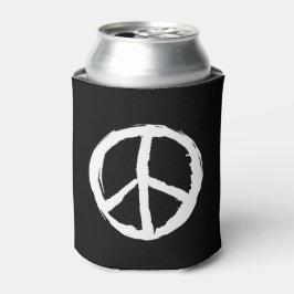 Enfriador De Latas divertido artsy PEACE SIGN |
