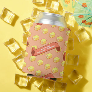 Enfriador De Latas ¡Divertido Battenberg Marzipantástico! Patrón de A