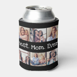 Enfriador De Latas Divertido mejor mamá jamás Collage de fotos person