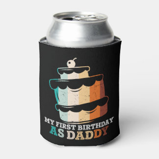 Enfriador De Latas Divertido Mi Primer Cumpleaños Como Papi