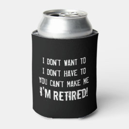 Enfriador De Latas Divertido refrigerador de bebidas de fiesta de ret