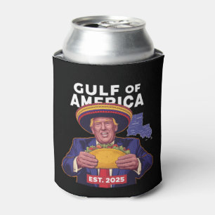 Enfriador De Latas Divertido Trump Golfo De Nosotros América 2025 Tru