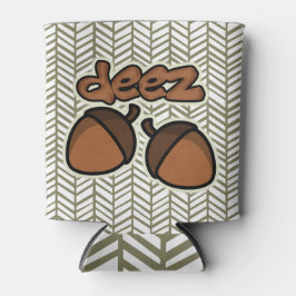 Enfriador De Latas Divertidos Deez Nueces con arenisca