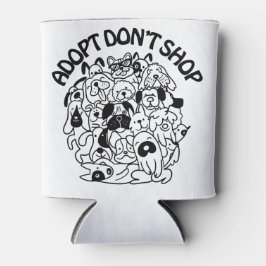 Enfriador De Latas Dog Adopción Rescue Coozie Cooler